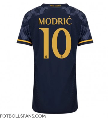 Real Madrid Luka Modric #10 Replika Bortatröja Damer 2023-24 Kortärmad